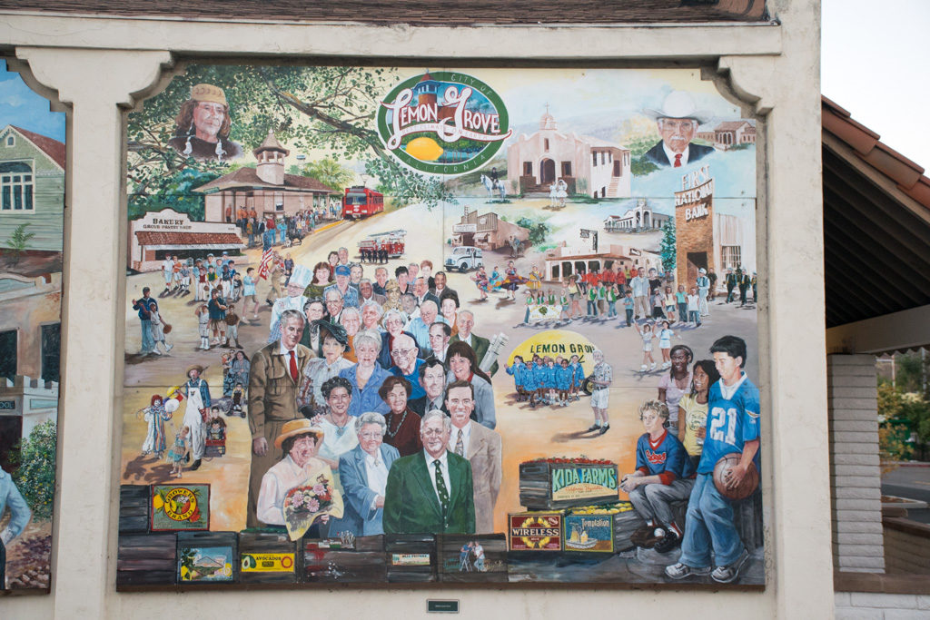 The Lemon Grove History Mural Section 5