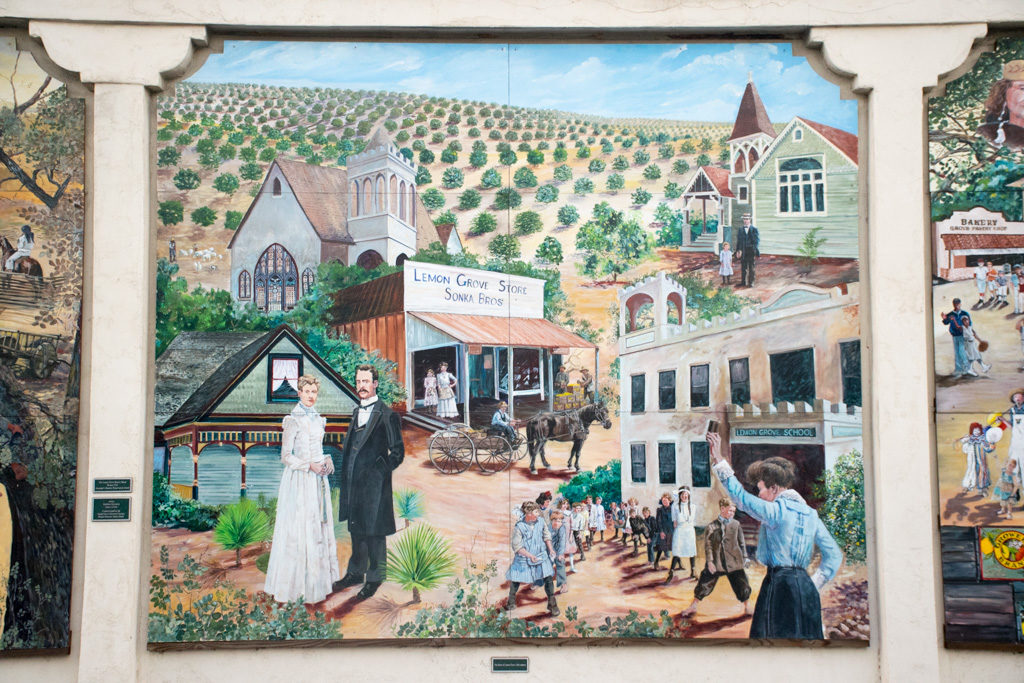 The Lemon Grove History Mural Section 4