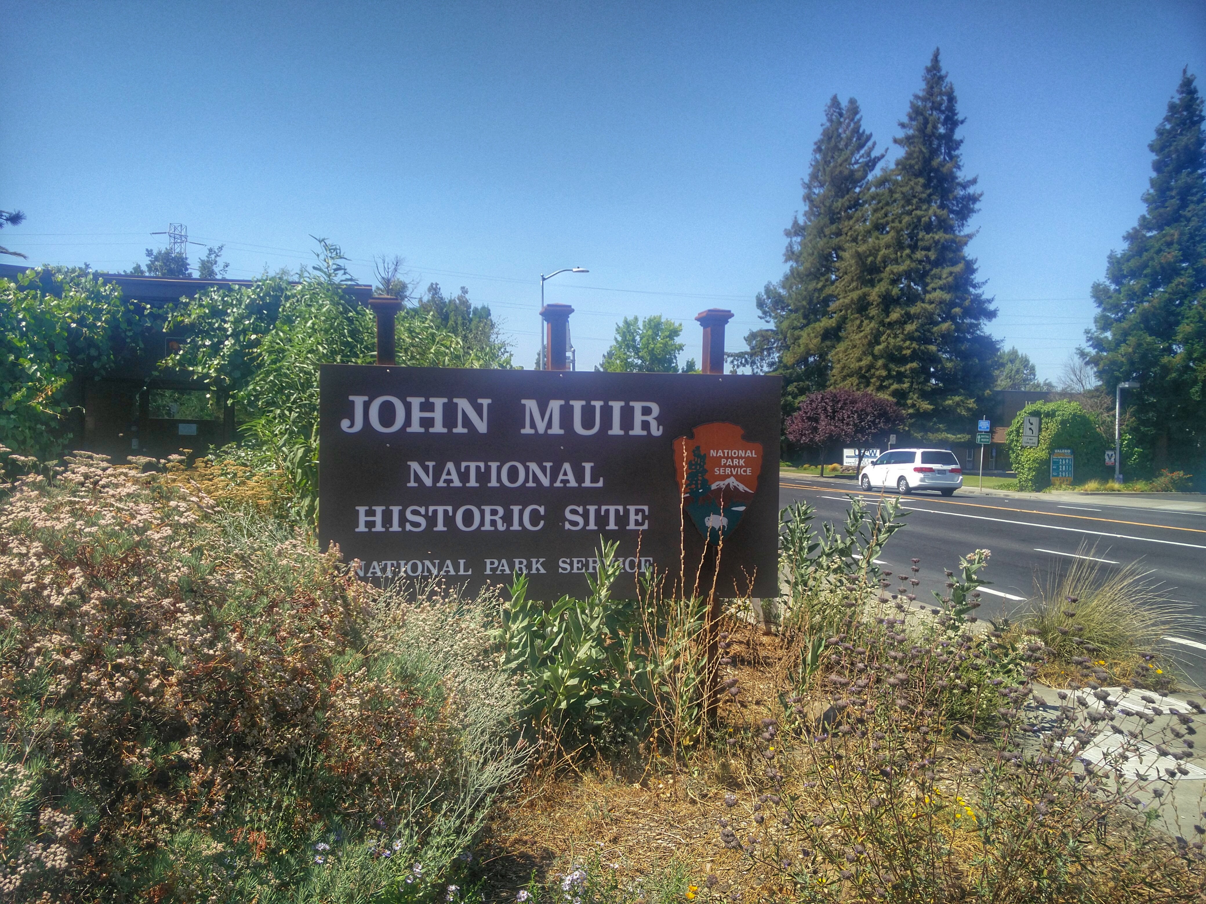 John Muir National Historic Site Sign