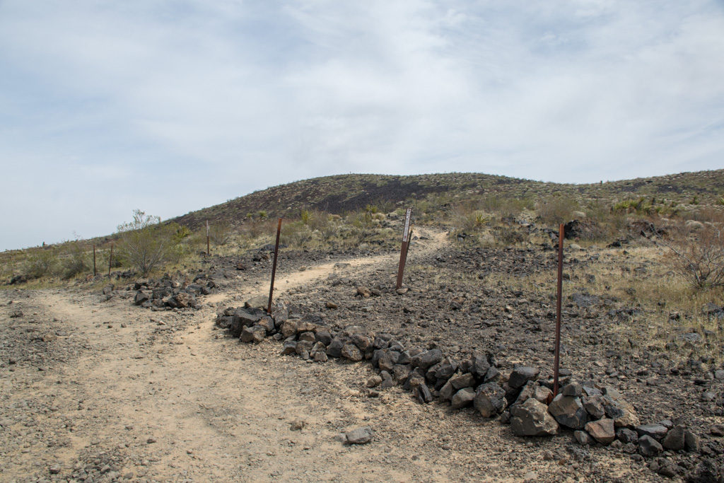 Walking to the Mojave Lava Tubes